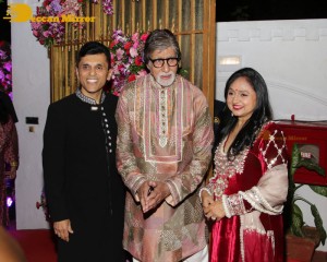 Bollywood Superstars Amitabh Bachchan, Akshay Kumar and Hrithik Roshan attend Anand Pandit's Diwali Party