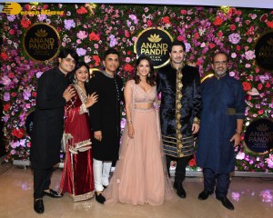 Bollywood Superstars Amitabh Bachchan, Akshay Kumar and Hrithik Roshan attend Anand Pandit's Diwali Party