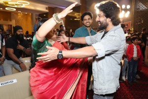 35 Chinna Katha Kaadu Pre-Release Function attended by Priyadarshi Pulikonda, Nivetha Thomas, Rana Daggubati, Nani, Mangli, and others