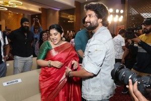 35 Chinna Katha Kaadu Pre-Release Function attended by Priyadarshi Pulikonda, Nivetha Thomas, Rana Daggubati, Nani, Mangli, and others