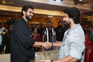 35 Chinna Katha Kaadu Pre-Release Function attended by Priyadarshi Pulikonda, Nivetha Thomas, Rana Daggubati, Nani, Mangli, and others