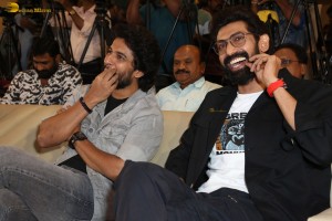 35 Chinna Katha Kaadu Pre-Release Function attended by Priyadarshi Pulikonda, Nivetha Thomas, Rana Daggubati, Nani, Mangli, and others