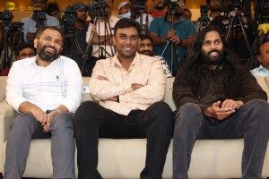 35 Chinna Katha Kaadu Pre-Release Function attended by Priyadarshi Pulikonda, Nivetha Thomas, Rana Daggubati, Nani, Mangli, and others