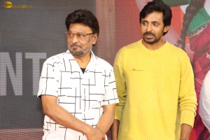 35 Chinna Katha Kaadu Pre-Release Function attended by Priyadarshi Pulikonda, Nivetha Thomas, Rana Daggubati, Nani, Mangli, and others