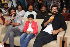35 Chinna Katha Kaadu Pre-Release Function attended by Priyadarshi Pulikonda, Nivetha Thomas, Rana Daggubati, Nani, Mangli, and others