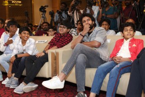 35 Chinna Katha Kaadu Pre-Release Function attended by Priyadarshi Pulikonda, Nivetha Thomas, Rana Daggubati, Nani, Mangli, and others