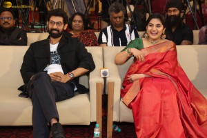 35 Chinna Katha Kaadu Pre-Release Function attended by Priyadarshi Pulikonda, Nivetha Thomas, Rana Daggubati, Nani, Mangli, and others
