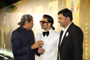 83 movie premiere held in Mumbai attended by cricketers Kapil Dev and Srikanth