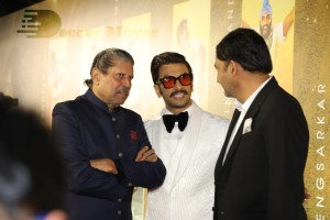 83 movie premiere held in Mumbai attended by cricketers Kapil Dev and Srikanth