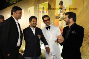 83 movie premiere held in Mumbai attended by cricketers Kapil Dev and Srikanth