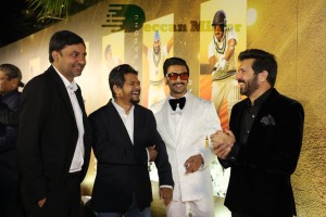 83 movie premiere held in Mumbai attended by cricketers Kapil Dev and Srikanth