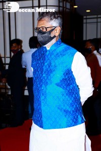 83 Movie AMB Show - Red Carpet attended by Kapil Dev, Ranvir Singh, and Krishnamachari Srikkanth