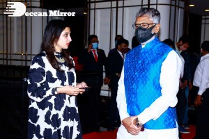 83 Movie AMB Show - Red Carpet attended by Kapil Dev, Ranvir Singh, and Krishnamachari Srikkanth