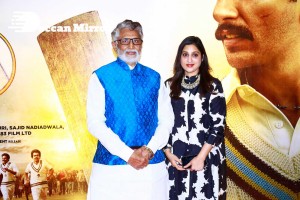 83 Movie AMB Show - Red Carpet attended by Kapil Dev, Ranvir Singh, and Krishnamachari Srikkanth