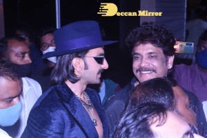 83 movie team interacts with media on December 23, 2021