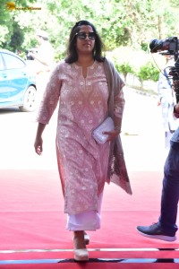 Akkineni Nageswara Rao Statue Inauguration attended by Nagarjuna, Amala, Naga Chaitanya, Akhil, Mahesh Babu, Ram Charan, Nani, and Venkiah Naidu