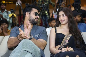 ARM (Ajayante Randam Moshanam) Pre-Release Function attended by Tovino Thomas, Krithi Shetty, and Aishwarya Rajesh