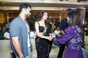 ARM (Ajayante Randam Moshanam) Pre-Release Function attended by Tovino Thomas, Krithi Shetty, and Aishwarya Rajesh