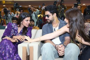 ARM (Ajayante Randam Moshanam) Pre-Release Function attended by Tovino Thomas, Krithi Shetty, and Aishwarya Rajesh