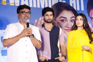 Aa Ammayi Gurinchi Meeku Cheppali Thanks Meet attended by Krithi Shetty and Sudheer Babu