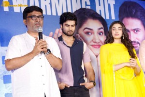 Aa Ammayi Gurinchi Meeku Cheppali Thanks Meet attended by Krithi Shetty and Sudheer Babu