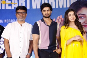 Aa Ammayi Gurinchi Meeku Cheppali Thanks Meet attended by Krithi Shetty and Sudheer Babu