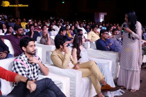 Aa ammayi gurinchi meeku cheppali pre release attended by krithi shetty, sudheer babu, naga chaitanya, adivi sesh and sidhu jonnalagadda
