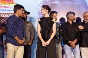 Pictures from the Song Launch of 'Aa Ammayi Gurinchi Meeku Cheppali' - attended by Sudheer Babu, Krithi Shetty and Mohana Krishna Indraganti