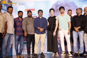 Pictures from the Song Launch of 'Aa Ammayi Gurinchi Meeku Cheppali' - attended by Sudheer Babu, Krithi Shetty and Mohana Krishna Indraganti