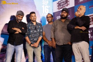 Pictures from the Song Launch of 'Aa Ammayi Gurinchi Meeku Cheppali' - attended by Sudheer Babu, Krithi Shetty and Mohana Krishna Indraganti