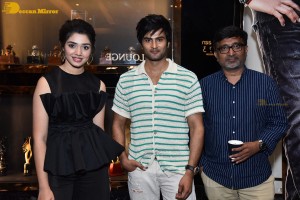 Pictures from the Song Launch of 'Aa Ammayi Gurinchi Meeku Cheppali' - attended by Sudheer Babu, Krithi Shetty and Mohana Krishna Indraganti