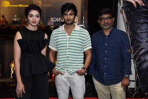 Pictures from the Song Launch of 'Aa Ammayi Gurinchi Meeku Cheppali' - attended by Sudheer Babu, Krithi Shetty and Mohana Krishna Indraganti