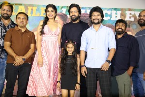 Aa Okkati Adakku Trailer Launch attended by Allari Naresh, Faria Abdullah, Nani, and others