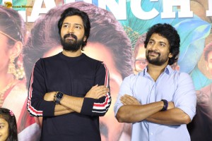 Aa Okkati Adakku Trailer Launch attended by Allari Naresh, Faria Abdullah, Nani, and others
