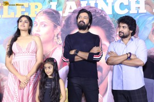 Aa Okkati Adakku Trailer Launch attended by Allari Naresh, Faria Abdullah, Nani, and others