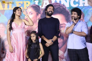 Aa Okkati Adakku Trailer Launch attended by Allari Naresh, Faria Abdullah, Nani, and others
