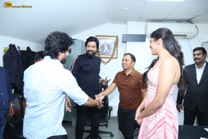 Aa Okkati Adakku Trailer Launch attended by Allari Naresh, Faria Abdullah, Nani, and others