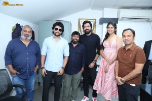 Aa Okkati Adakku Trailer Launch attended by Allari Naresh, Faria Abdullah, Nani, and others