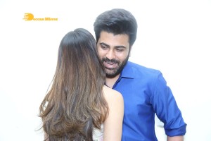 Sai Pallavi, Keerthy Suresh, Rashmika and Khushbu at the pre-release function of Aadavallu Meeku Johaarlu