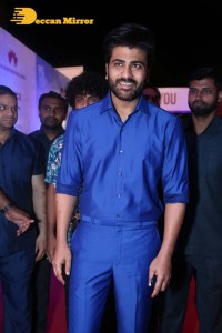 Sai Pallavi, Keerthy Suresh, Rashmika and Khushbu at the pre-release function of Aadavallu Meeku Johaarlu