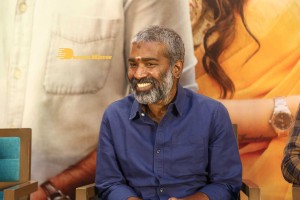 Pictures of Aadavallu Meeku Johaarlu Pre-Release Press Meet - attended by Rashmika Mandanna, Jhansi and others.