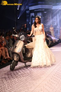 Aahana Kumra ramp walk at Bombay Times Fashion Week