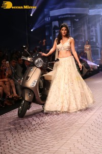 Aahana Kumra ramp walk at Bombay Times Fashion Week