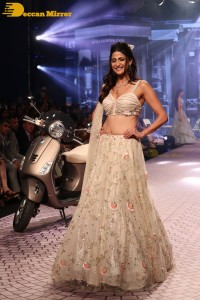 Aahana Kumra ramp walk at Bombay Times Fashion Week