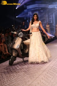 Aahana Kumra ramp walk at Bombay Times Fashion Week