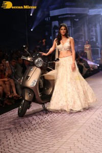 Aahana Kumra ramp walk at Bombay Times Fashion Week