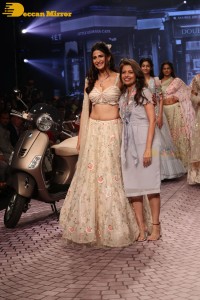 Aahana Kumra ramp walk at Bombay Times Fashion Week