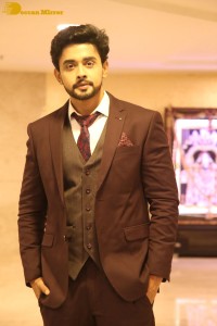 Aakasa Veedhullo Pre-Release function attended by Gautham Krishna and Pujita Ponnada