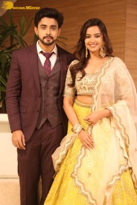 Aakasa Veedhullo Pre-Release function attended by Gautham Krishna and Pujita Ponnada