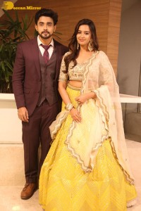 Aakasa Veedhullo Pre-Release function attended by Gautham Krishna and Pujita Ponnada